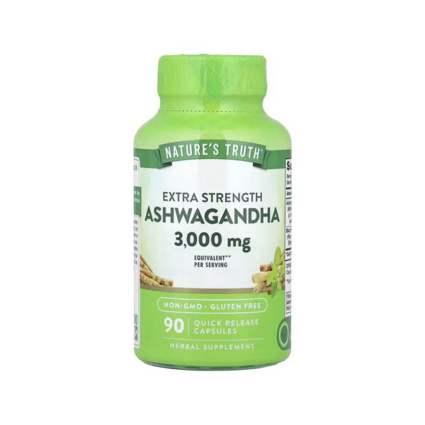Nature’s Truth Extra Strenghth Ashwagandha 3000 mg  90 Capsules