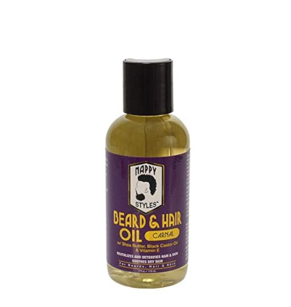 Nappy Styles Beard & Hair Oil Carnal 4 Oz