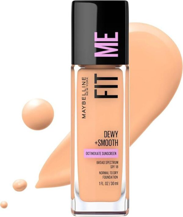 Maybelline Fit Me Foundations Dewy