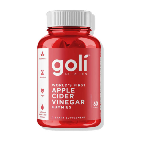 Goli Nutrition, Apple Cider Vinegar Gummies, 60 Gummies