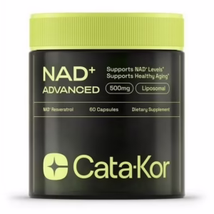 500mg NAD+ Liposomal with Resveratrol – Anti-Aging Supplement –Supports Longevity, Energy & Focus – 60 Caps