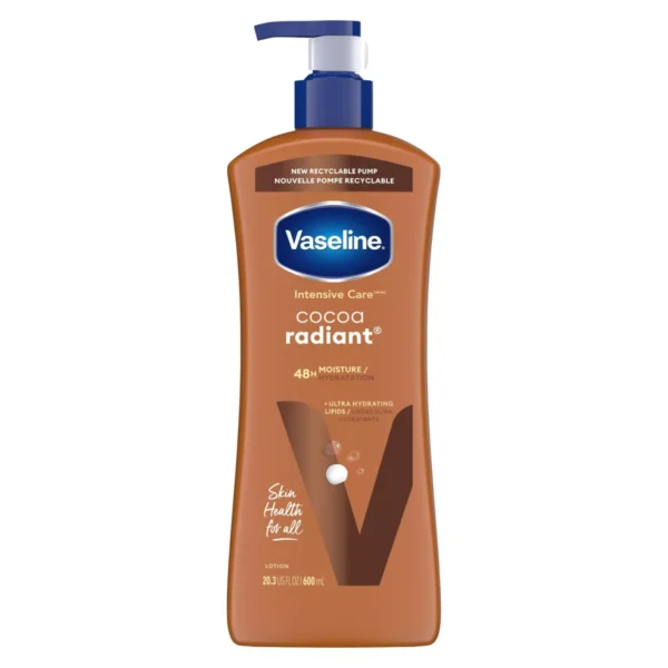 Vaseline Intensive Care Moisturizing Body Lotion with Cocoa Butter Cocoa Radiant -20fl oz