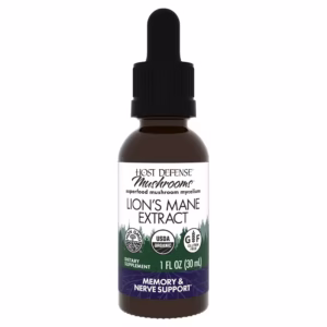 Host Defense Lion’s Mane Extract – 1 fl oz (30 Servings)
