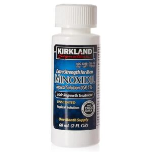 single minoxidil single bottle