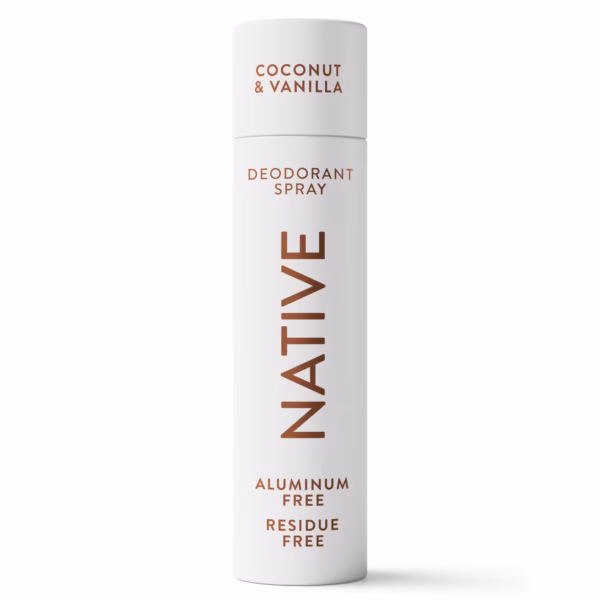 Native Deodorant & Body Spray, Aluminum Free, Coconut & Vanilla, for Women and Men, 3.5 oz