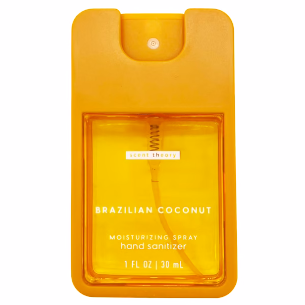 Scent Theory Hand Sanitizer Spray, Brazilian Coconut, 1 fl oz