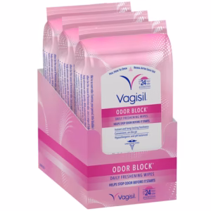 3pk Vagin wipes