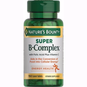 Nature-s-Bounty-Super-B-Complex-Tablets-With-Folic-Acid-Vitamin-B12-150-Ct_cec2cb44-bc98-47a9-b0e3-e6cc2c09adb8.3e51dce473bb490eebf55e87716ea936