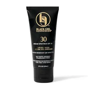 Black Girl Sunscreen Original SPF 30 Face & Body Sunscreen 2 Fl Oz