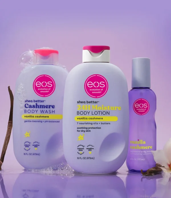 eos Vanilla Cashmere Body Layering Trio