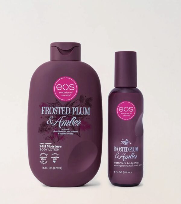 new! Limited Edition Frosted Plum & Amber Lotion & Body Mist - Bundle