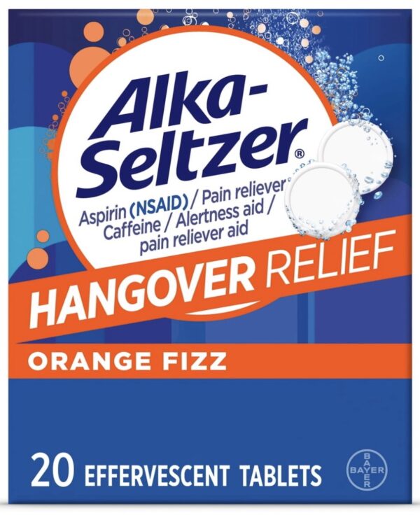 Alka-Seltzer Hangover Relief Effervescent Tablets – 20 Count